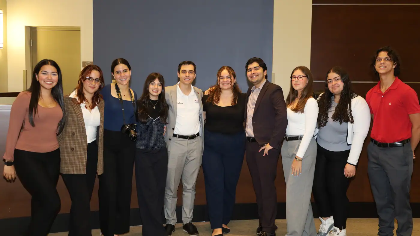 The student volunteer team that designed and ran the day.